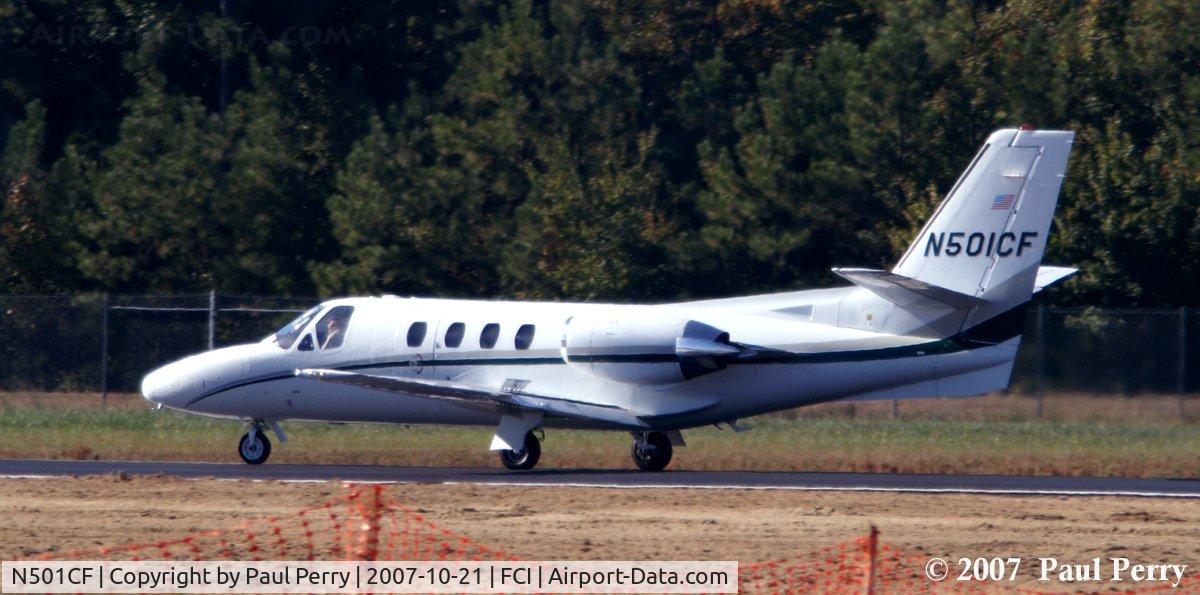 N501CF, 1979 Cessna 501 C/N 501-0128, Just getting back from Kentucky