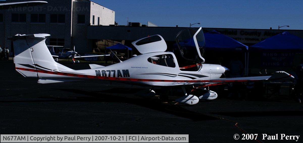 N677AM, 2006 Diamond DA-40 Diamond Star C/N 40.677, Representing Wingnuts Flying Club