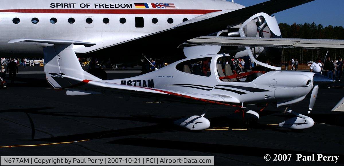 N677AM, 2006 Diamond DA-40 Diamond Star C/N 40.677, In large company