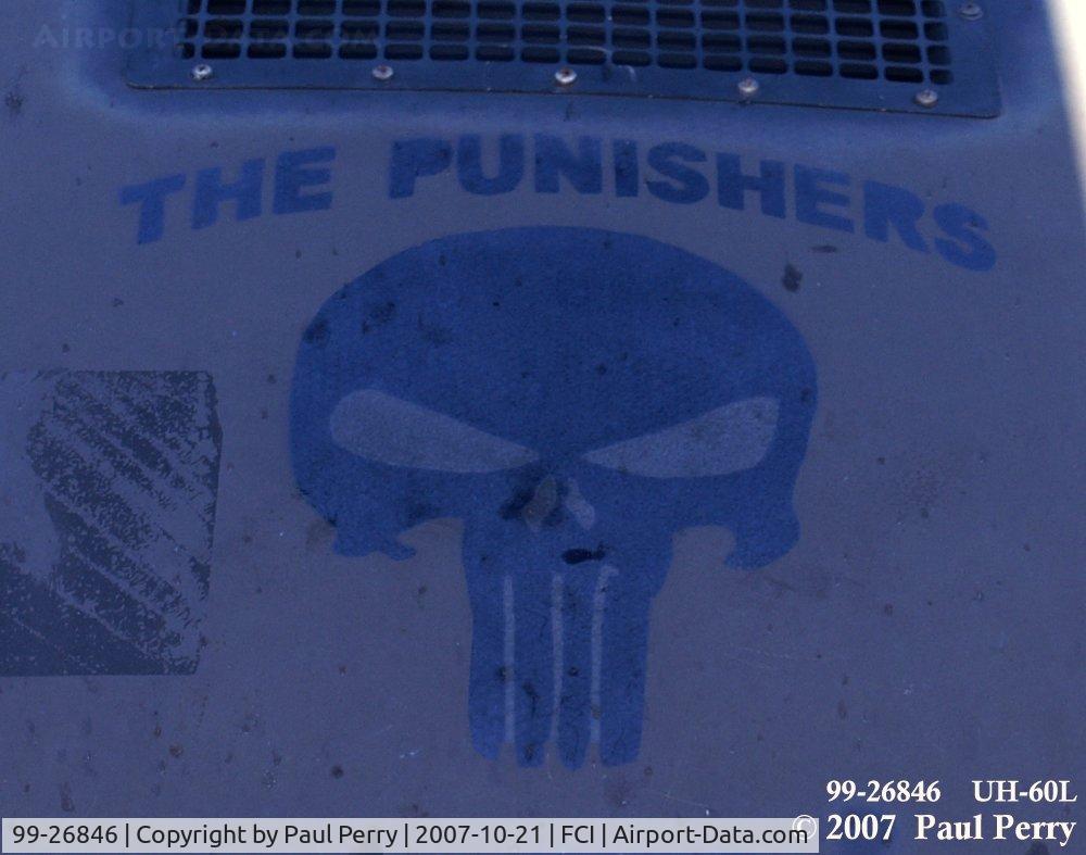 99-26846, Sikorsky UH-60L Black Hawk C/N 70-2547, Nice art, and on the nose of course