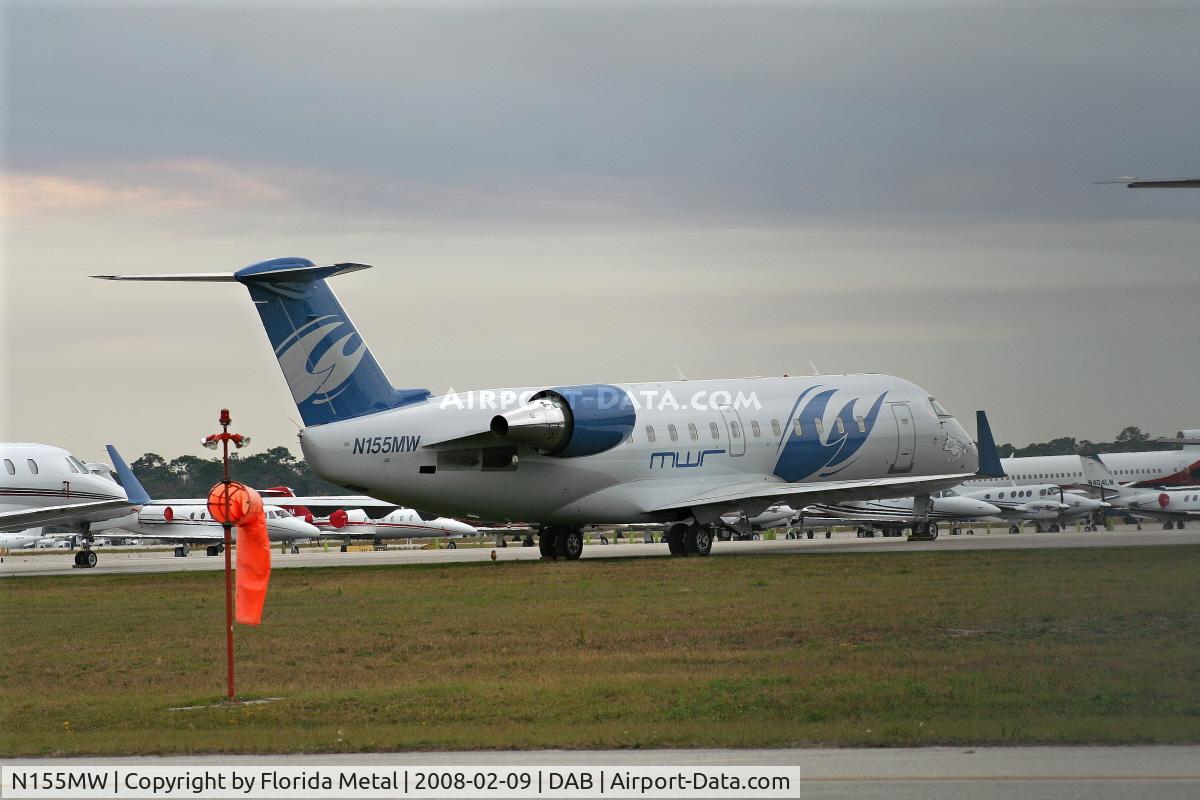 N155MW, 1993 Bombardier CRJ-200LR (CL-600-2B19) C/N 7021, Michael Waltrip Racing