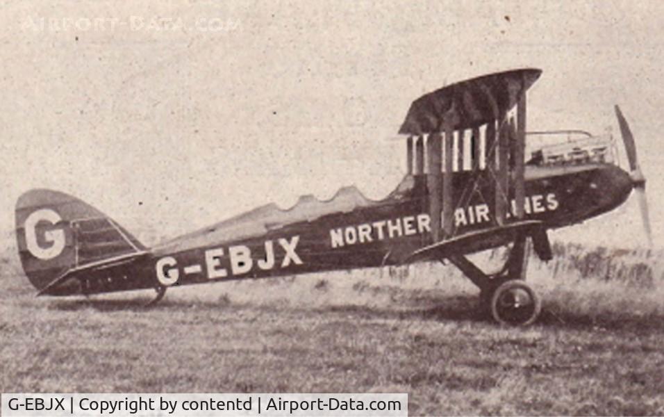 G-EBJX, Airco DH9 C/N H9147, DH 9 DeHavilland 9 G-EBJX Of Northern Airlines. Puma Engine