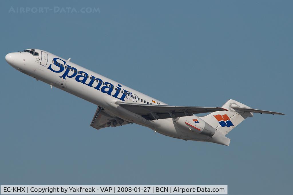 EC-KHX, 1999 Boeing 717-2K9 C/N 55053, Spanair Boeing 717