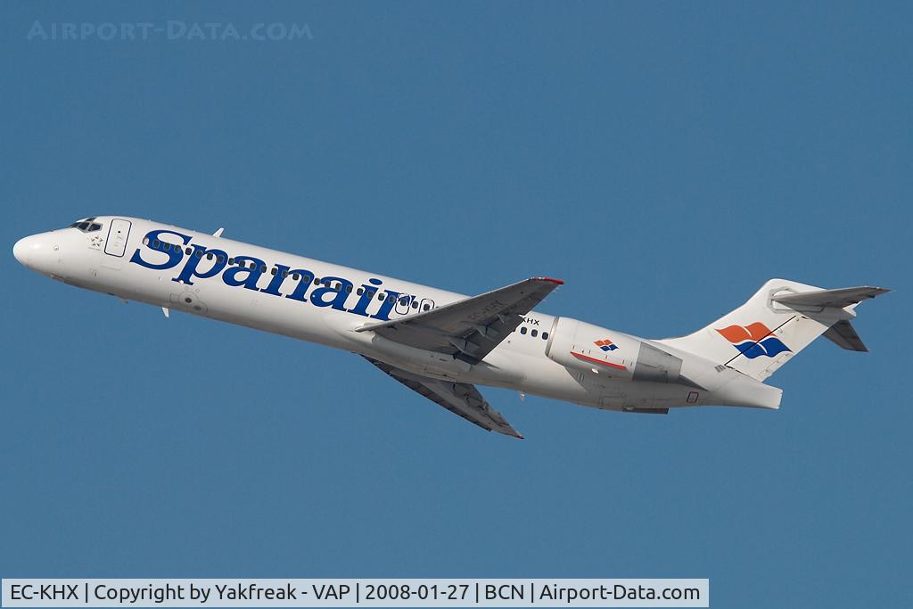EC-KHX, 1999 Boeing 717-2K9 C/N 55053, Spanair Boeing 717
