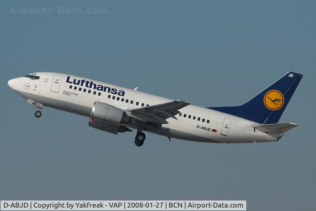 D-ABJD, 1991 Boeing 737-530 C/N 25309, Lufthansa Boeing 737-500