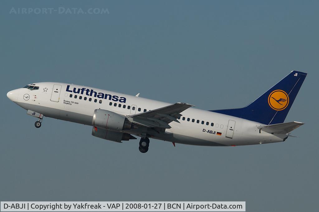 D-ABJI, 1991 Boeing 737-530 C/N 25358, Lufthansa Boeing 737-500