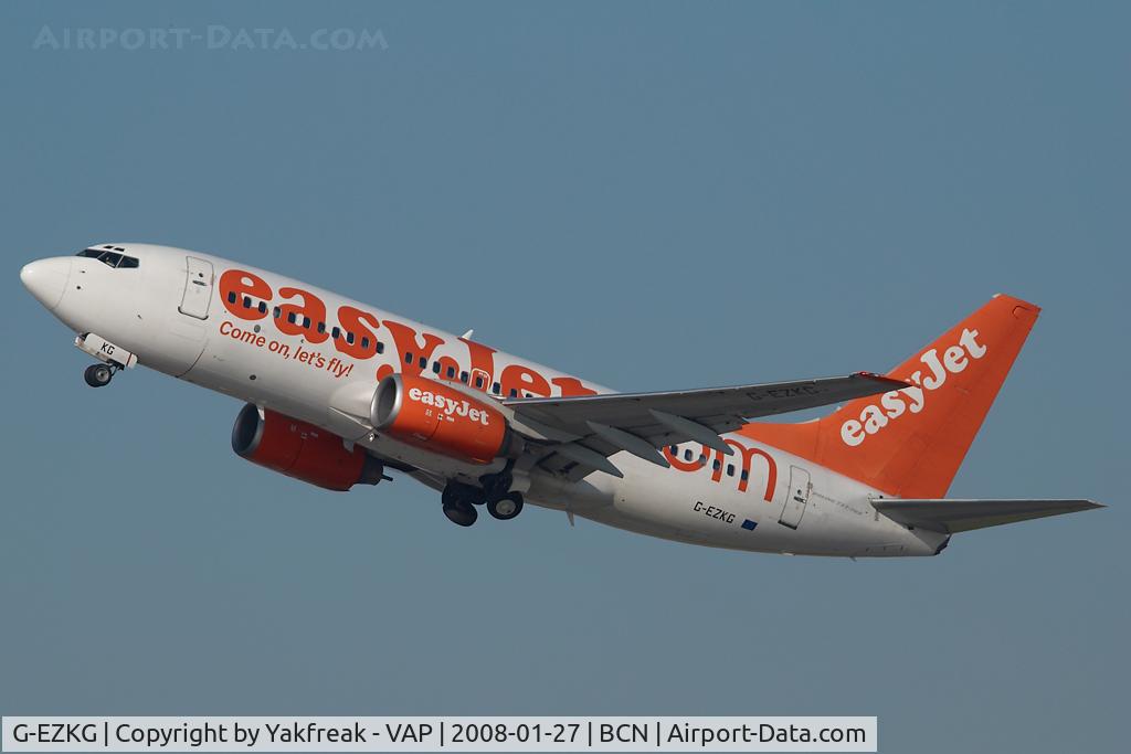 G-EZKG, 2004 Boeing 737-73V C/N 32428, Easyjet Boeing 737-700