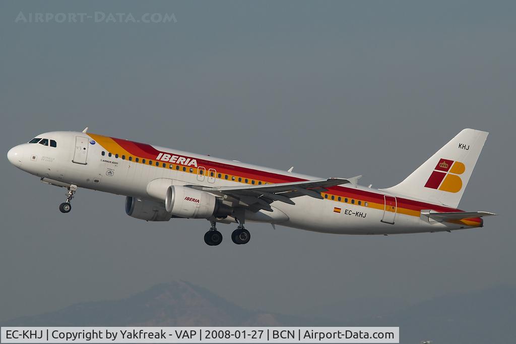 EC-KHJ, 2004 Airbus A320-214 C/N 2347, Iberia Airbus 320
