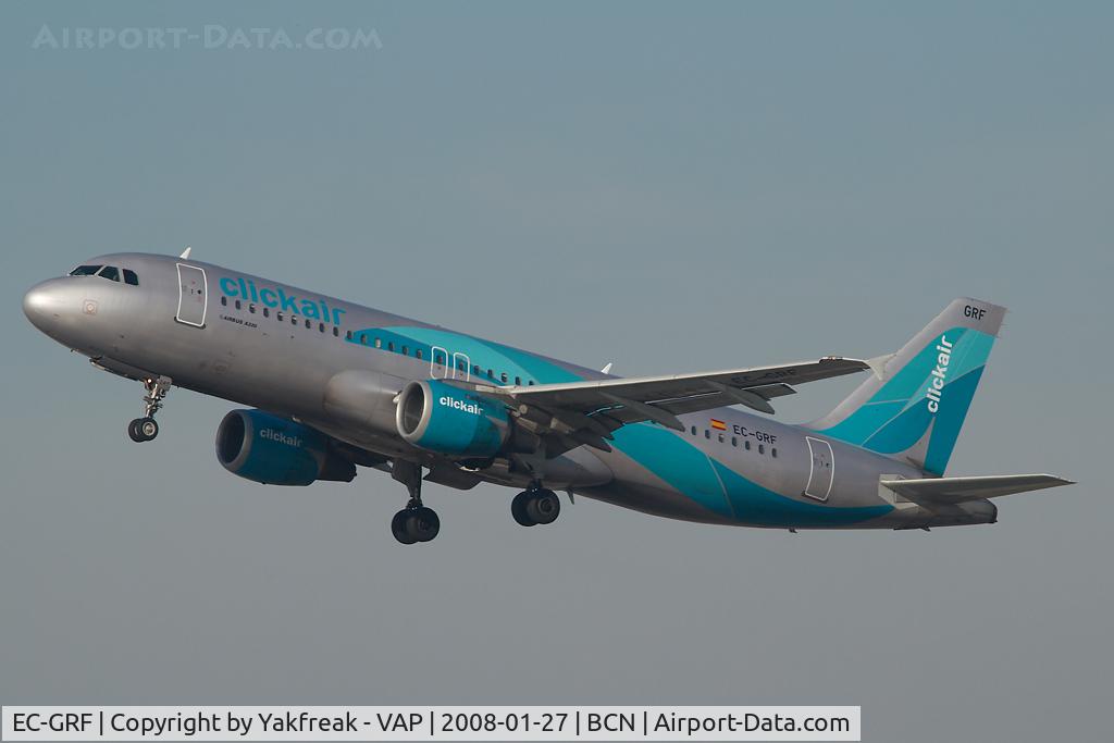 EC-GRF, 1990 Airbus A320-211 C/N 136, Clickair Airbus 320