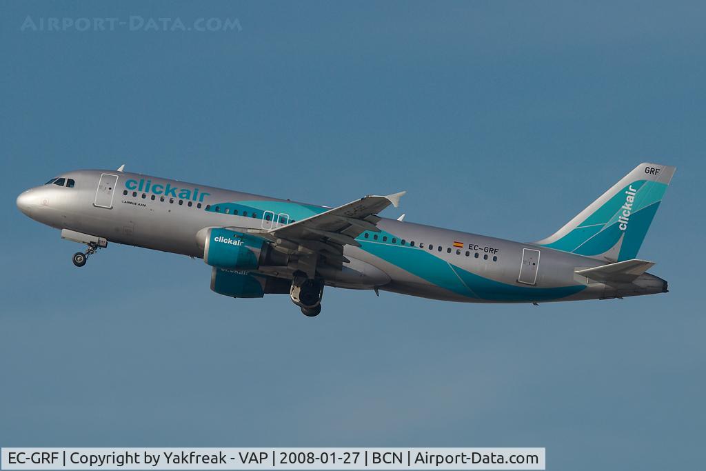 EC-GRF, 1990 Airbus A320-211 C/N 136, Clickair Airbus 320