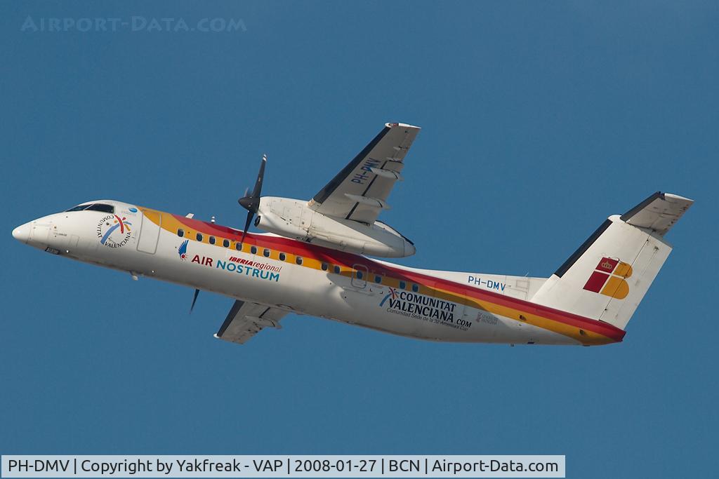 PH-DMV, 2000 De Havilland Canada DHC-8-315Q Dash 8 C/N 570, Denim Air Dash 8-300