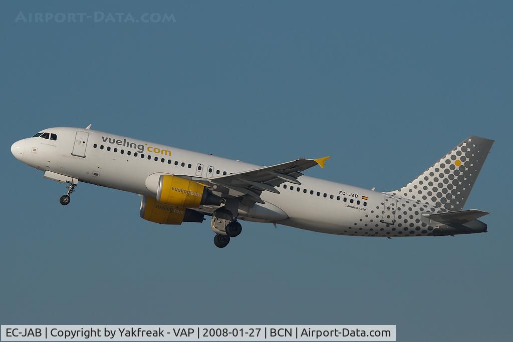 EC-JAB, 2004 Airbus A320-214 C/N 2227, Vueling Airbus 320