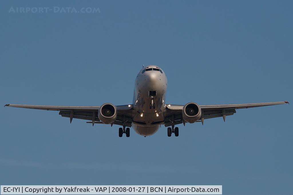 EC-IYI, 2000 Boeing 737-883 C/N 30194, Air Europa Boeing 737-800