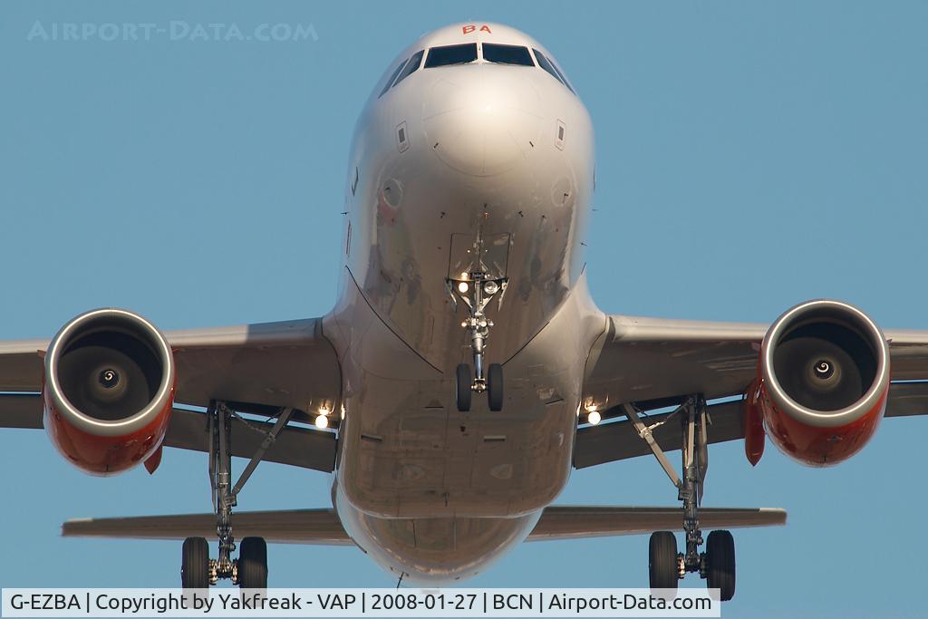 G-EZBA, 2006 Airbus A319-111 C/N 2860, Easyjet Airbus 319