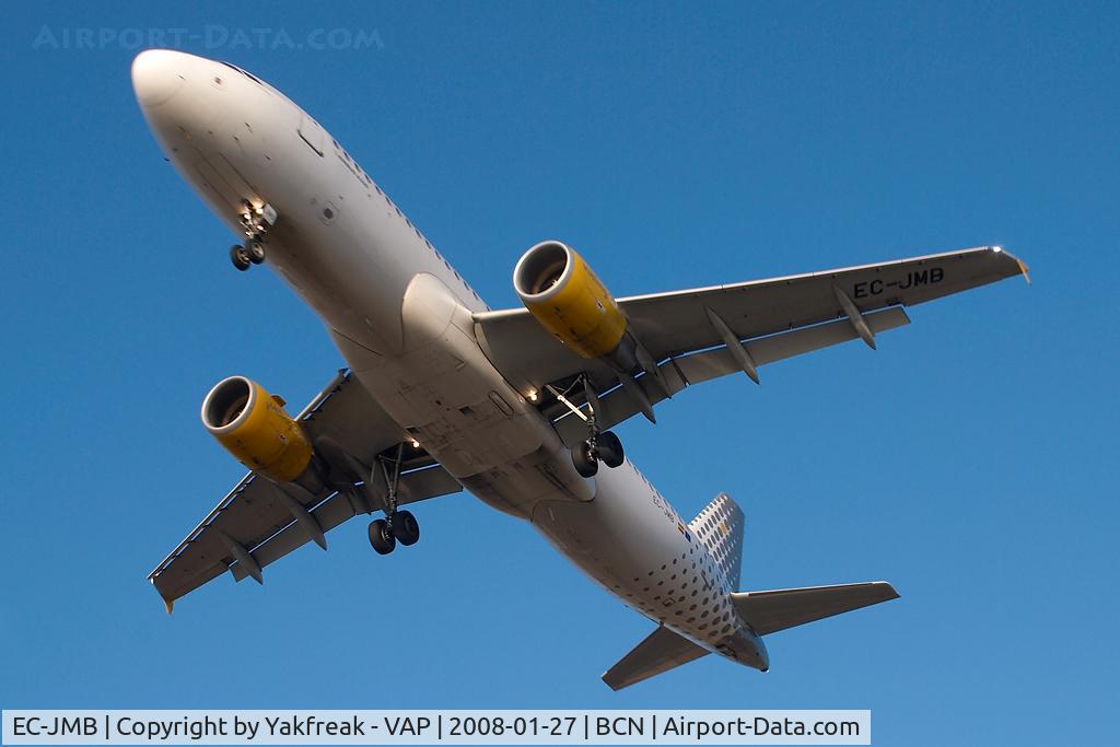 EC-JMB, 2005 Airbus A320-214 C/N 2540, Vueling Airbus 320