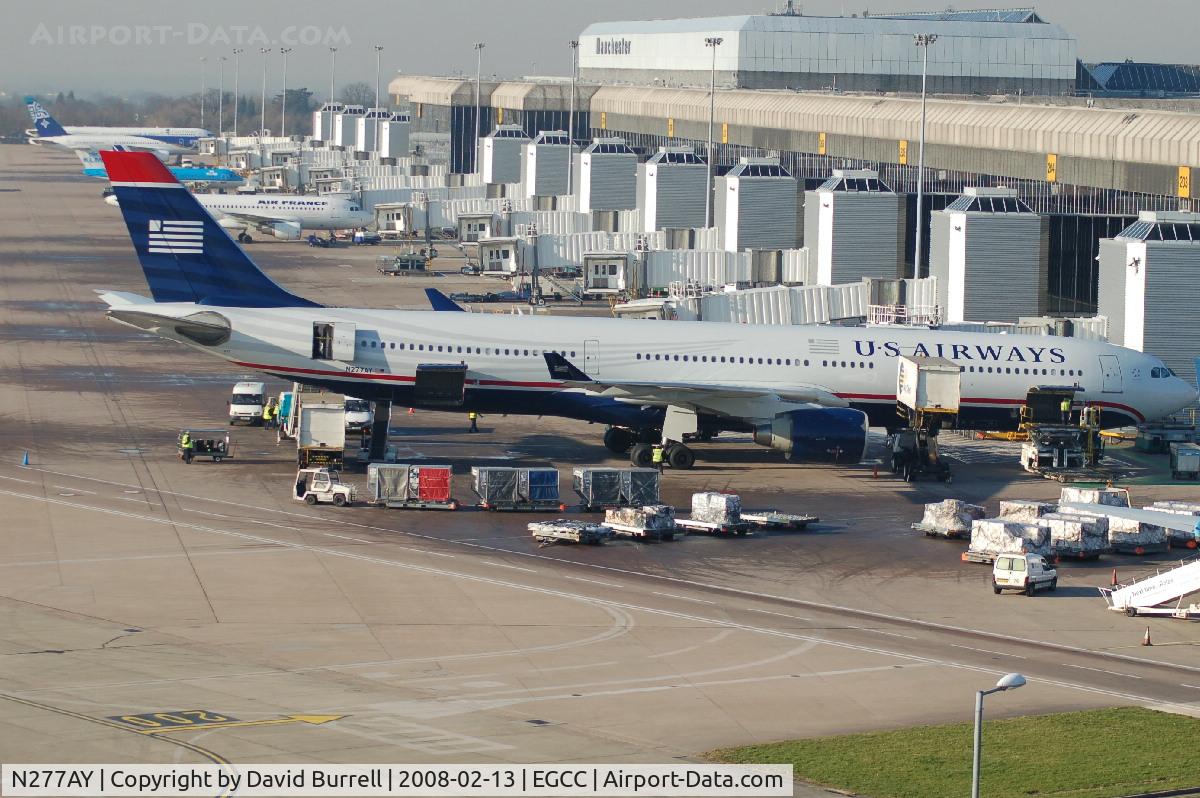 N277AY, 2001 Airbus A330-323 C/N 0380, US Airways - Terminal 2