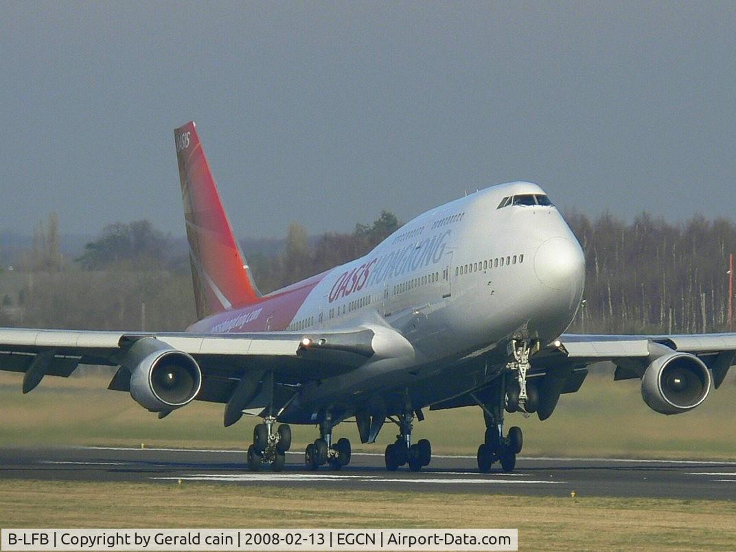 B-LFB, 1989 Boeing 747-412 C/N 24065, TAKE OFF DSA