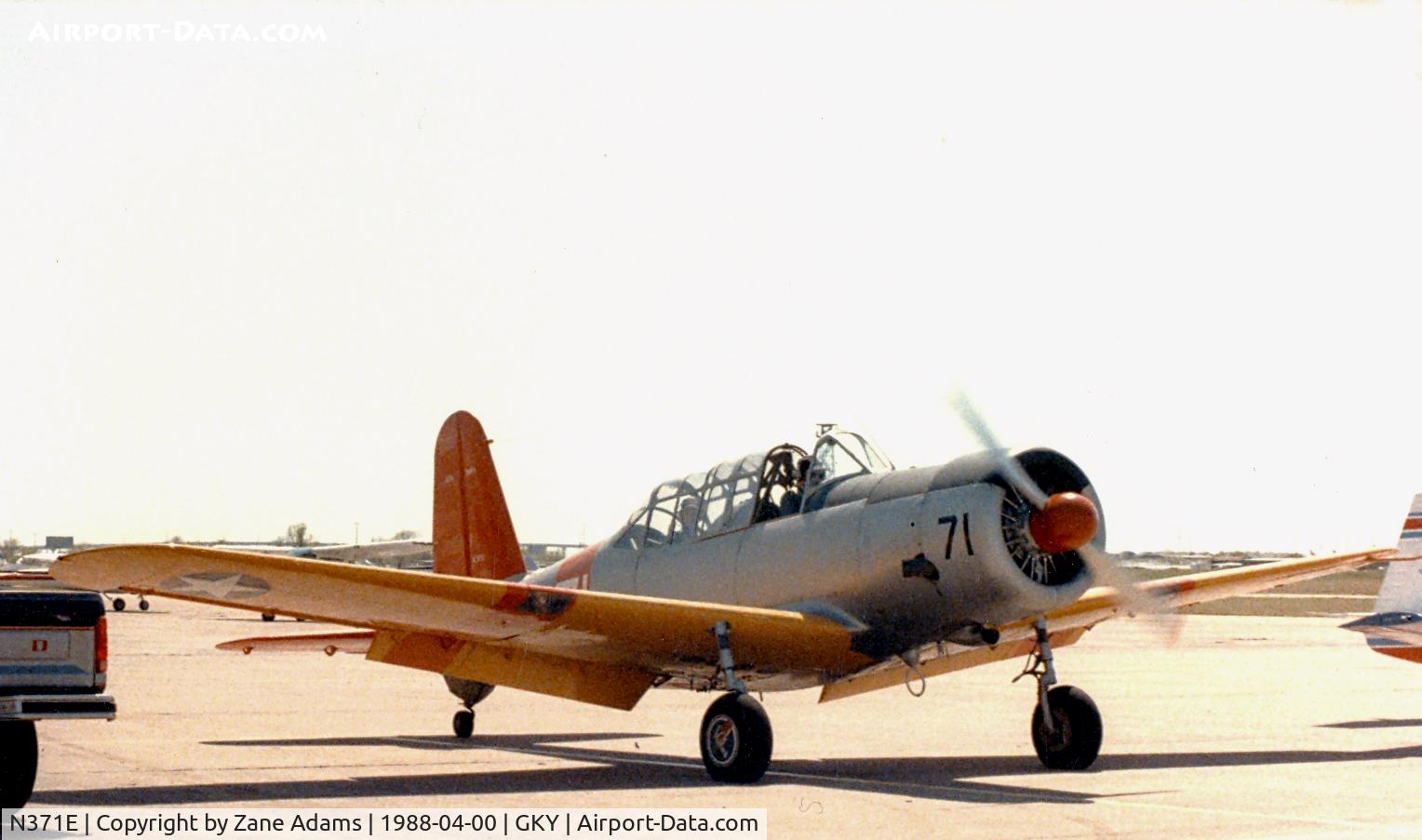 N371E, 1942 Consolidated Vultee BT-13A C/N 3571, At Arlington Municipal