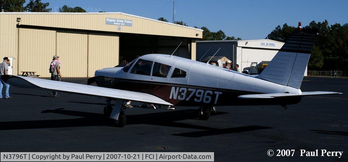 N3796T, 1967 Piper PA-28R-180 Cherokee Arrow C/N 28R-30109, Late day addition, on the ramp for a bit