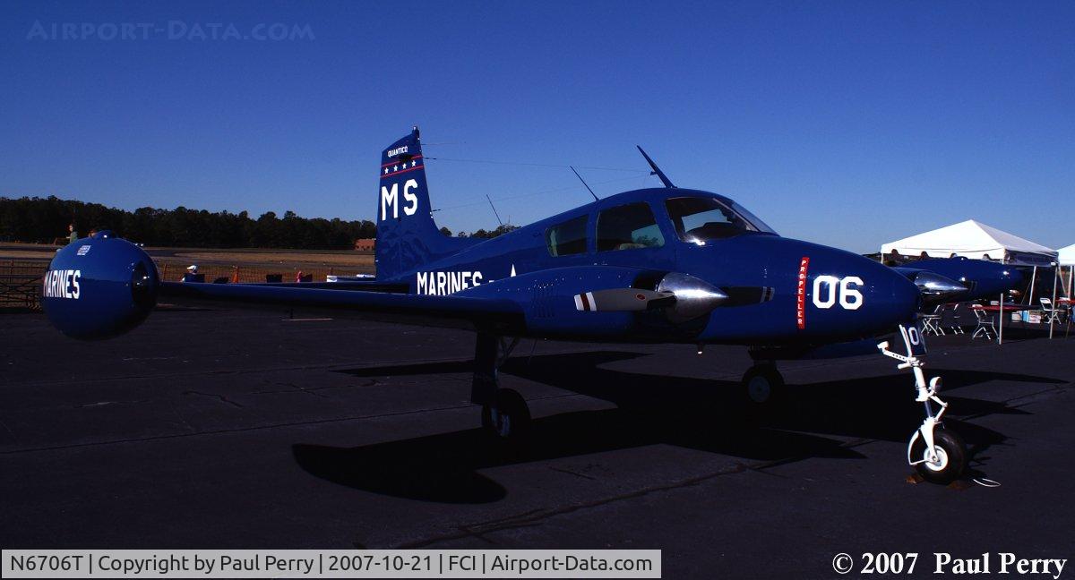 N6706T, 1959 Cessna 310C C/N 39006, Front starboard quarter.  Good looking bird