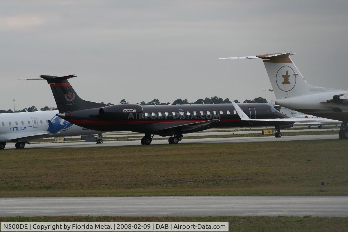 N500DE, 1998 Embraer EMB-145EP (ERJ-145EP) C/N 145084, Dale Earnhart Inc's new E145 replaces the E120 with same number
