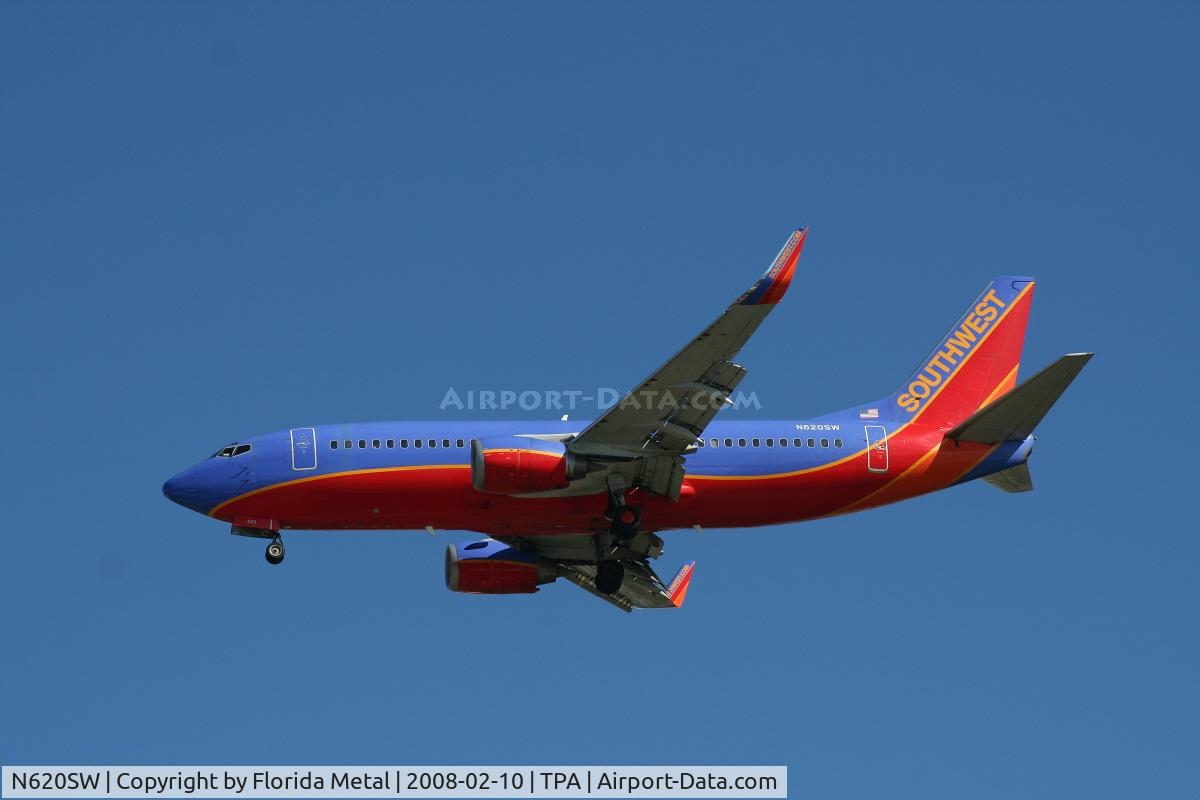 N620SW, 1996 Boeing 737-3H4 C/N 28036, Southwest