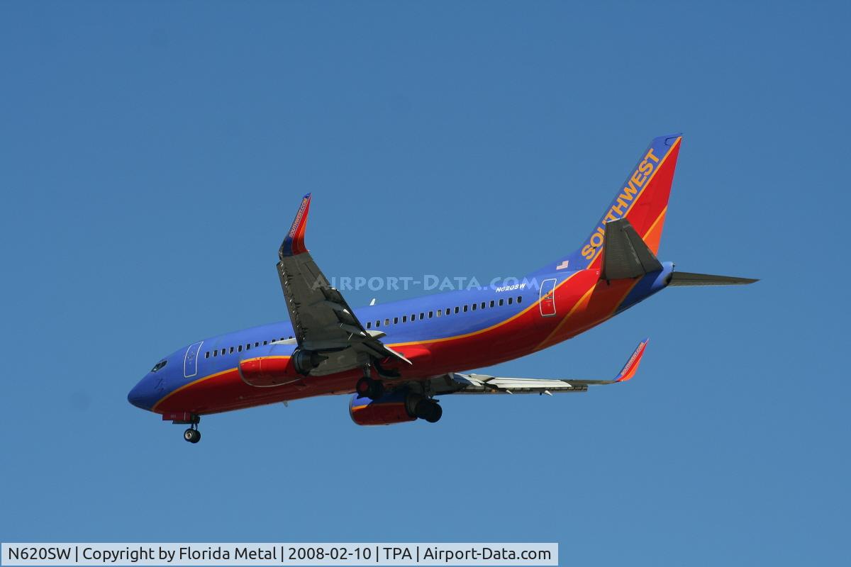 N620SW, 1996 Boeing 737-3H4 C/N 28036, Southwest