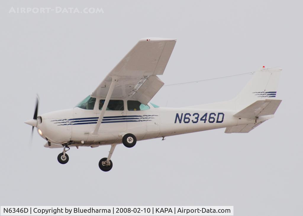 N6346D, 1979 Cessna 172N C/N 17272732, Approach to 17L.