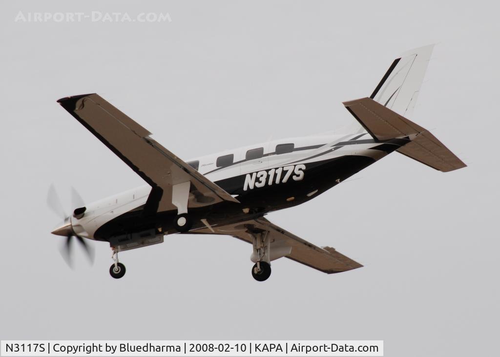 N3117S, 2005 Piper PA-46-500TP Malibu C/N 4697230, Approach to 17L.