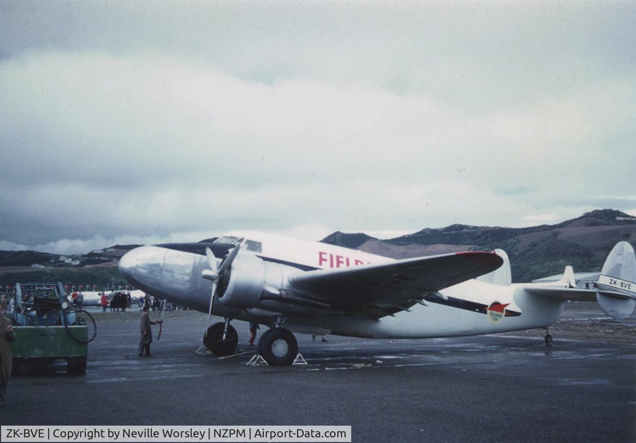 ZK-BVE, Lockheed 18-56 Lodestar C/N 2020, Palmerston North Air Show 1959