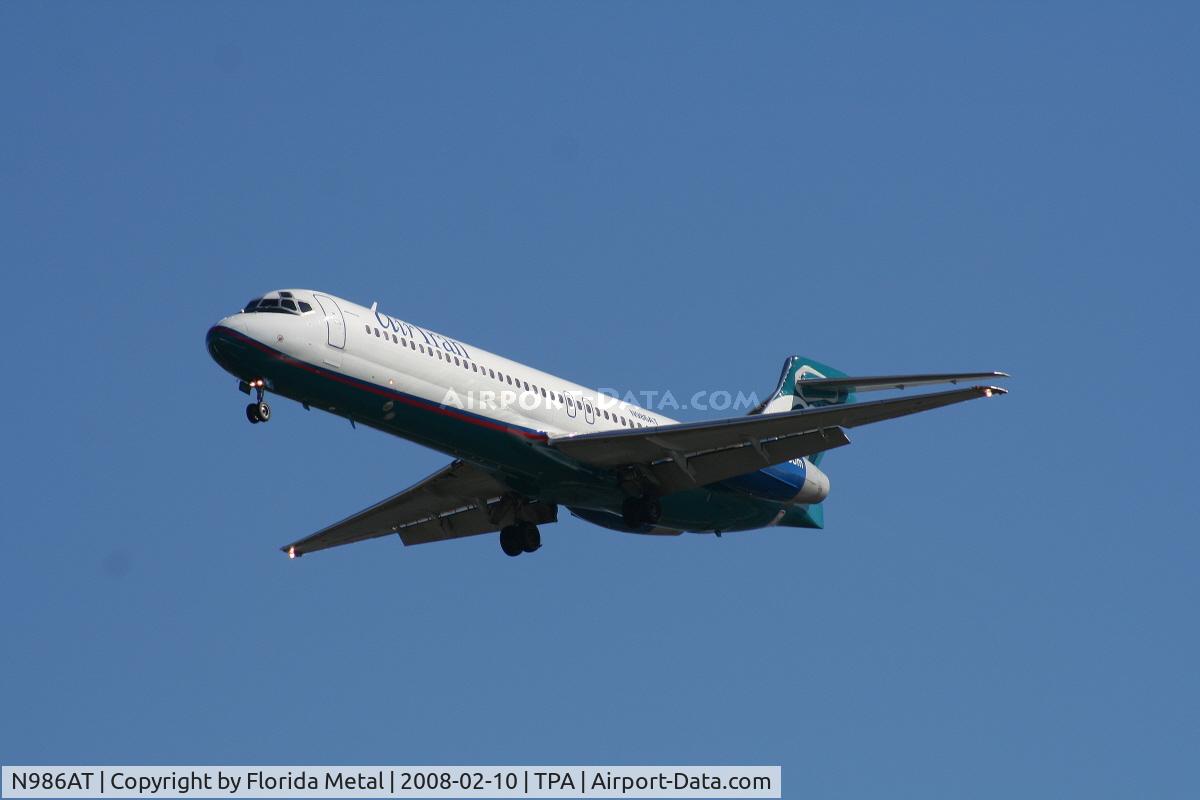 N986AT, 2001 Boeing 717-200 C/N 55089, Air Tran