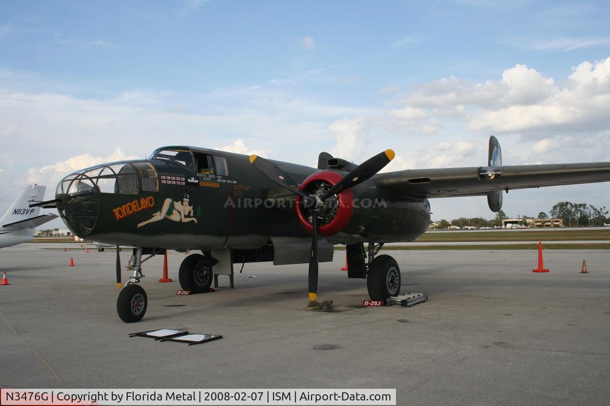 N3476G, 1944 North American B-25J Mitchell C/N 108-33257, B-25 Tondalayo (Collings Foundation)