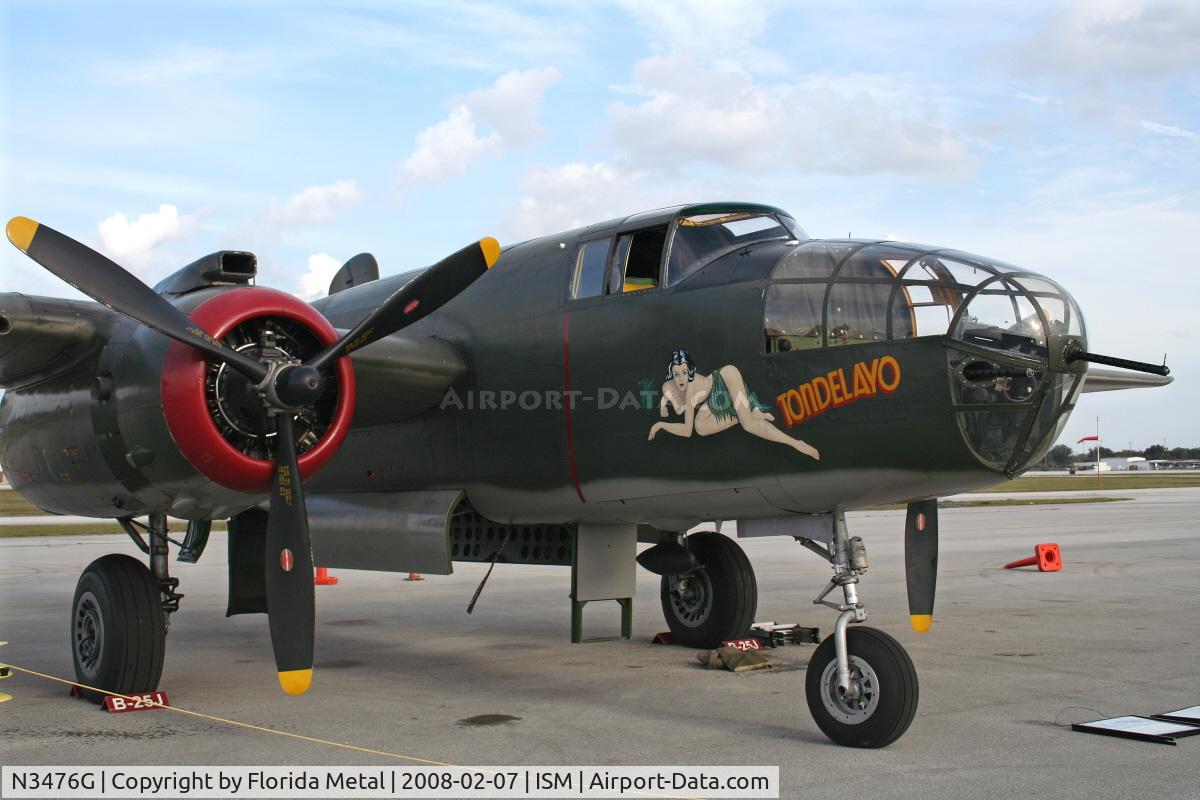 N3476G, 1944 North American B-25J Mitchell C/N 108-33257, B-25 Tondalayo (Collings Foundation)