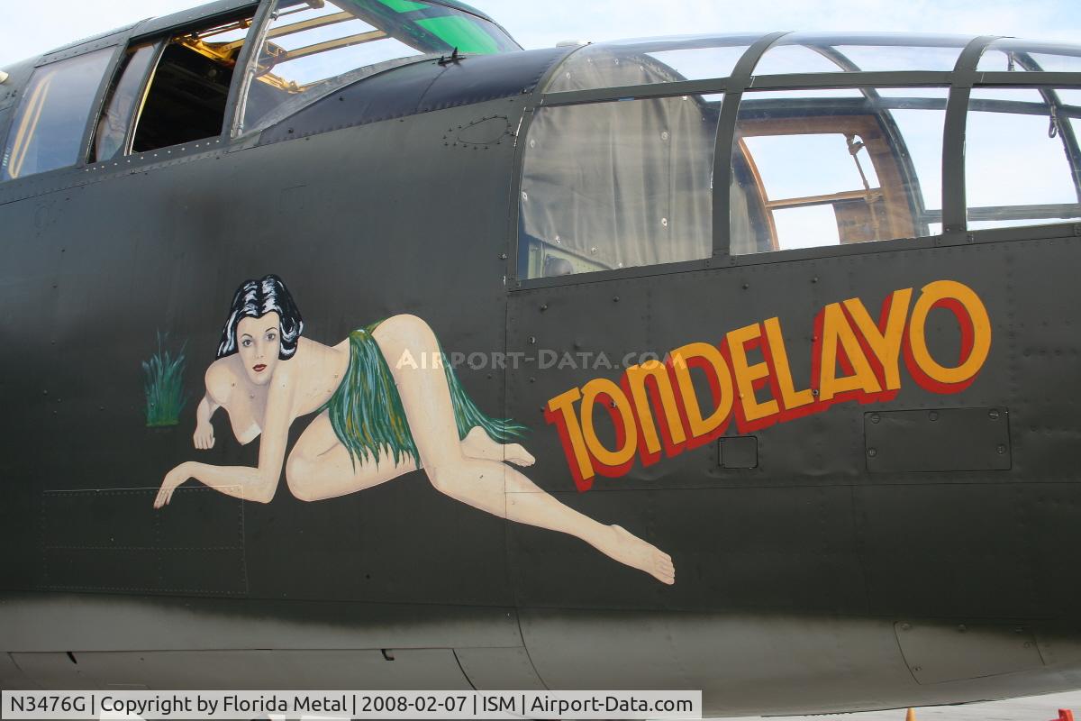 N3476G, 1944 North American B-25J Mitchell C/N 108-33257, B-25 Tondalayo (Collings Foundation)