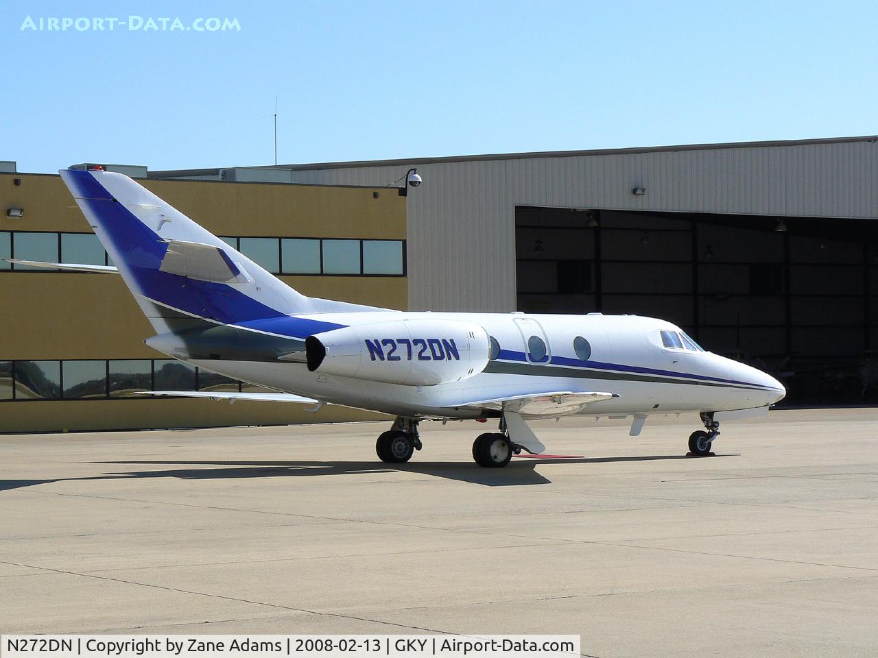 N272DN, 1978 Dassault-Breguet Falcon 10 C/N 135, At Arlington Municipal