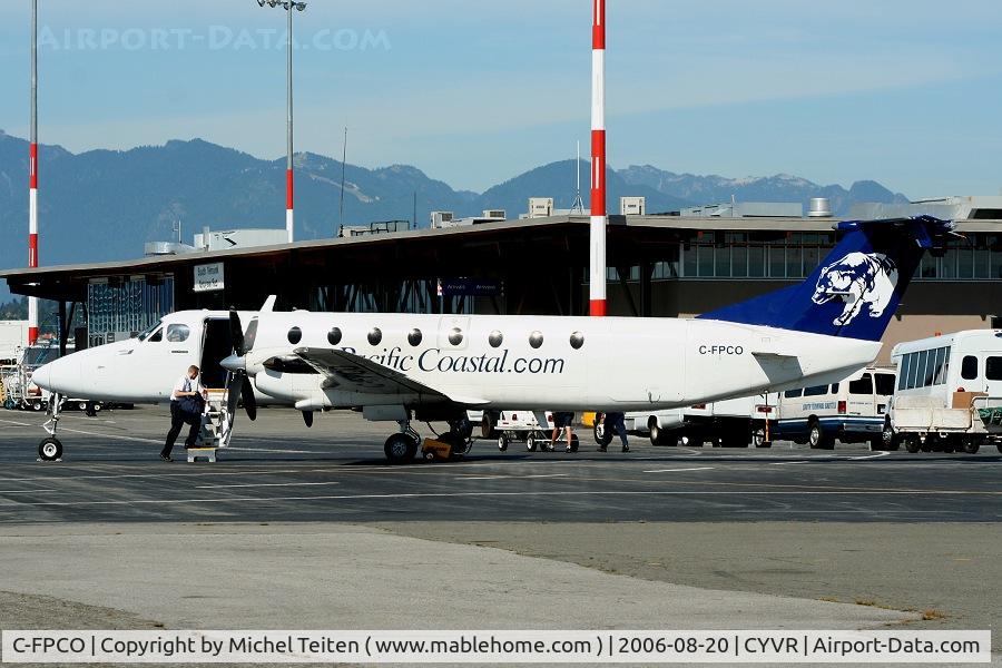 C-FPCO, 1986 Beech 1900C C/N UB-52, Pacific Coastal Airlines