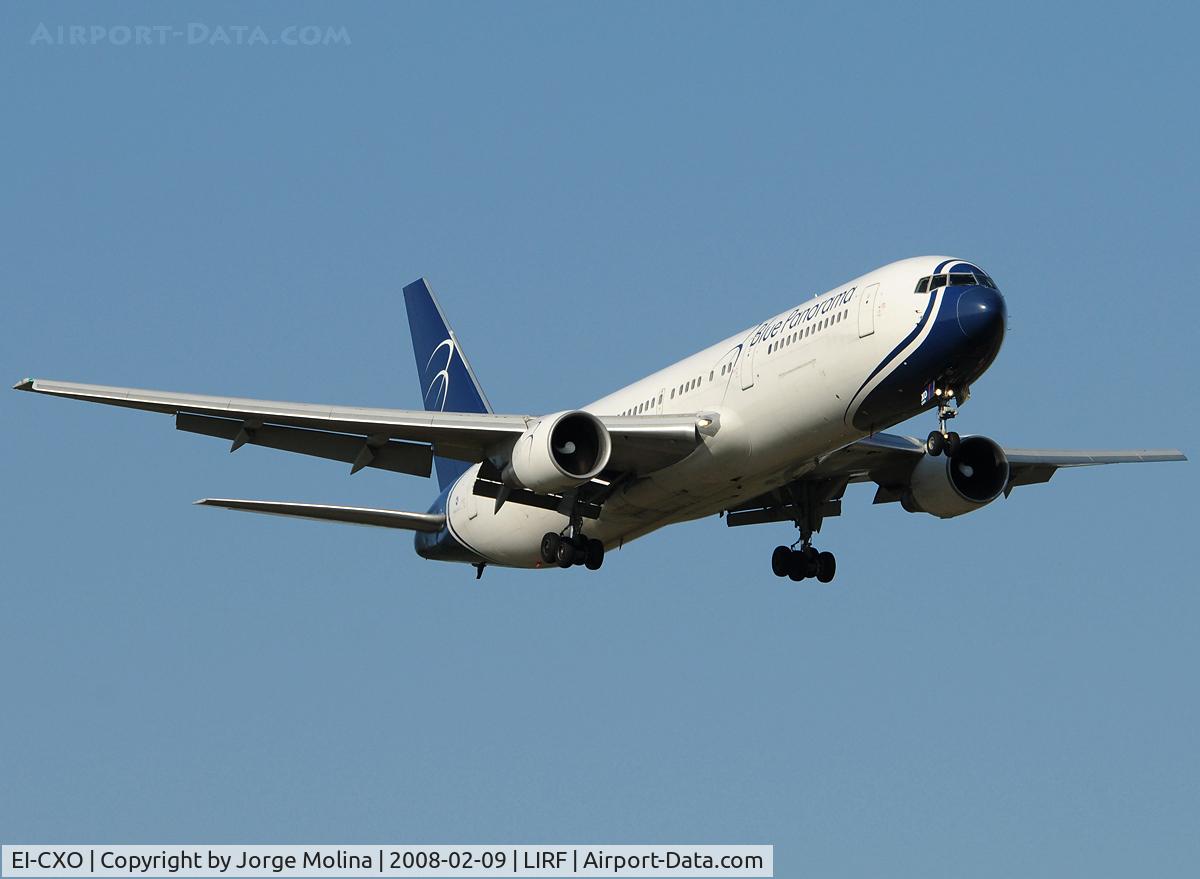 EI-CXO, 1996 Boeing 767-3G5/ER C/N 28111, On short final to RWY 16L.