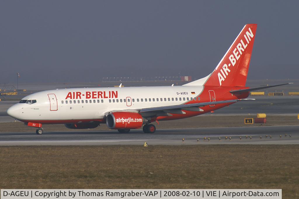 D-AGEU, 1998 Boeing 737-75B C/N 28104, Air Berlin Boeing 737-700