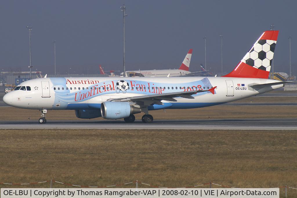 OE-LBU, 2001 Airbus A320-214 C/N 1478, Austrian Airlines Airbus A320