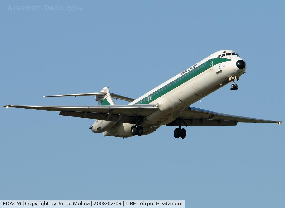 I-DACM, 1990 McDonnell Douglas MD-82 (DC-9-82) C/N 49971, 