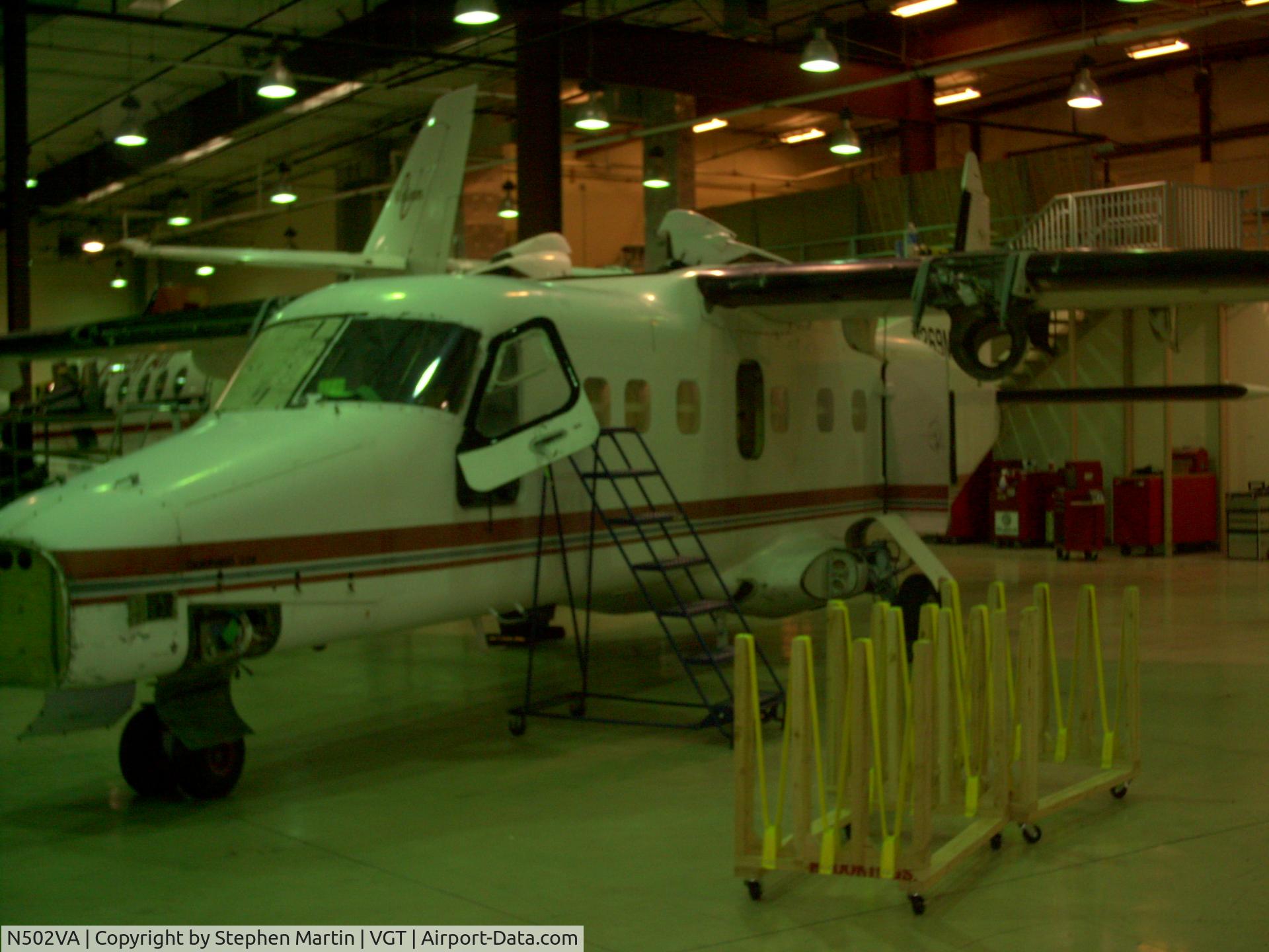 N502VA, 1987 Dornier 228-202 C/N 8135, S/N 8135 at VGT for refurb