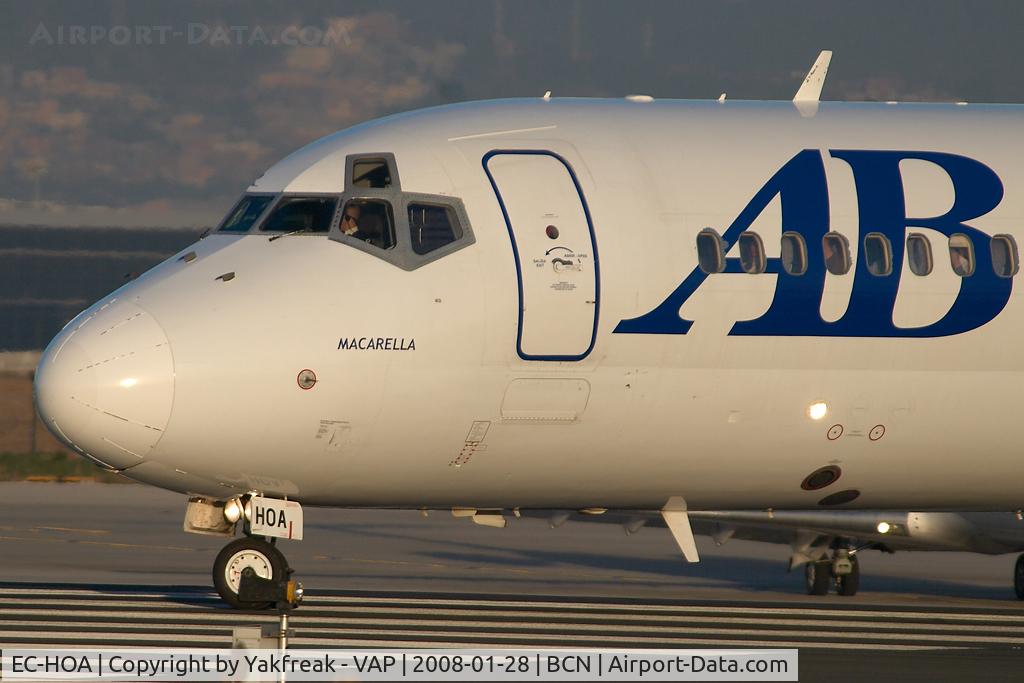 EC-HOA, 2000 Boeing 717-2CM C/N 55061, Spanair Boeing 717