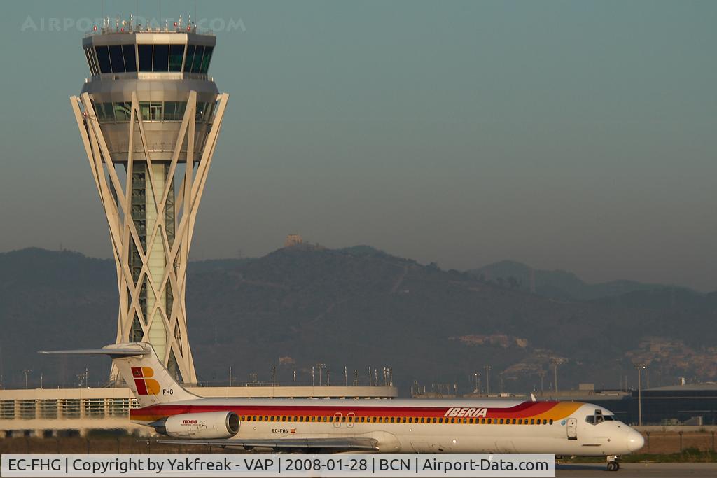 EC-FHG, 1991 McDonnell Douglas MD-88 C/N 53194, Iberia MD80