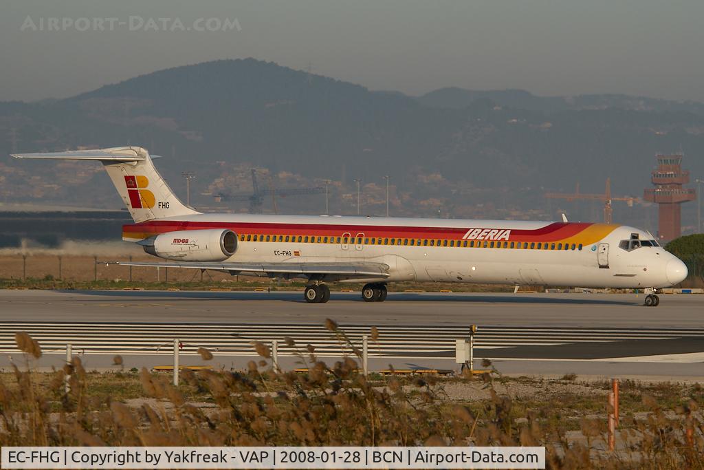 EC-FHG, 1991 McDonnell Douglas MD-88 C/N 53194, Iberia MD80