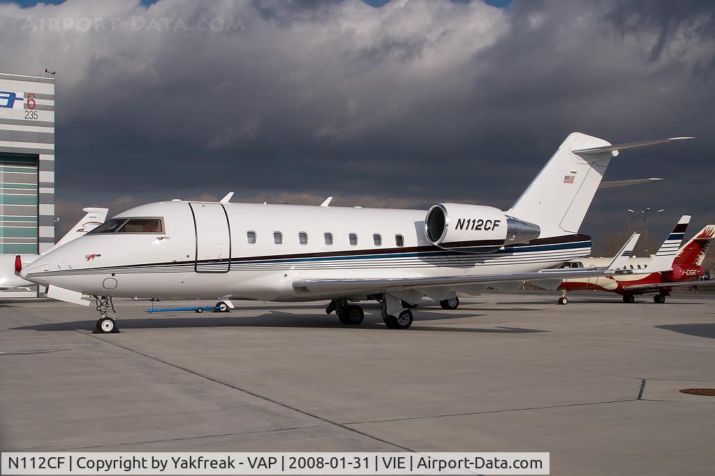 N112CF, 2001 Bombardier Challenger 604 (CL-600-2B16) C/N 5509, Canadair Challenger
