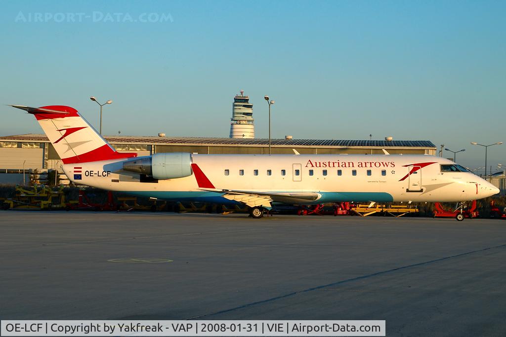 OE-LCF, 1996 Canadair CRJ-200LR (CL-600-2B19) C/N 7094, Austrian Arrows Regionaljet