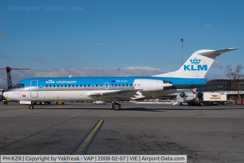 PH-KZR, 1995 Fokker 70 (F-28-0070) C/N 11551, KLM FOkker 70