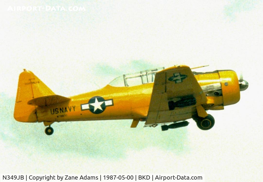N349JB, 1958 North American SNJ-6 Texan C/N 121-43150, AT-6 formerly N7983C now N349JB
