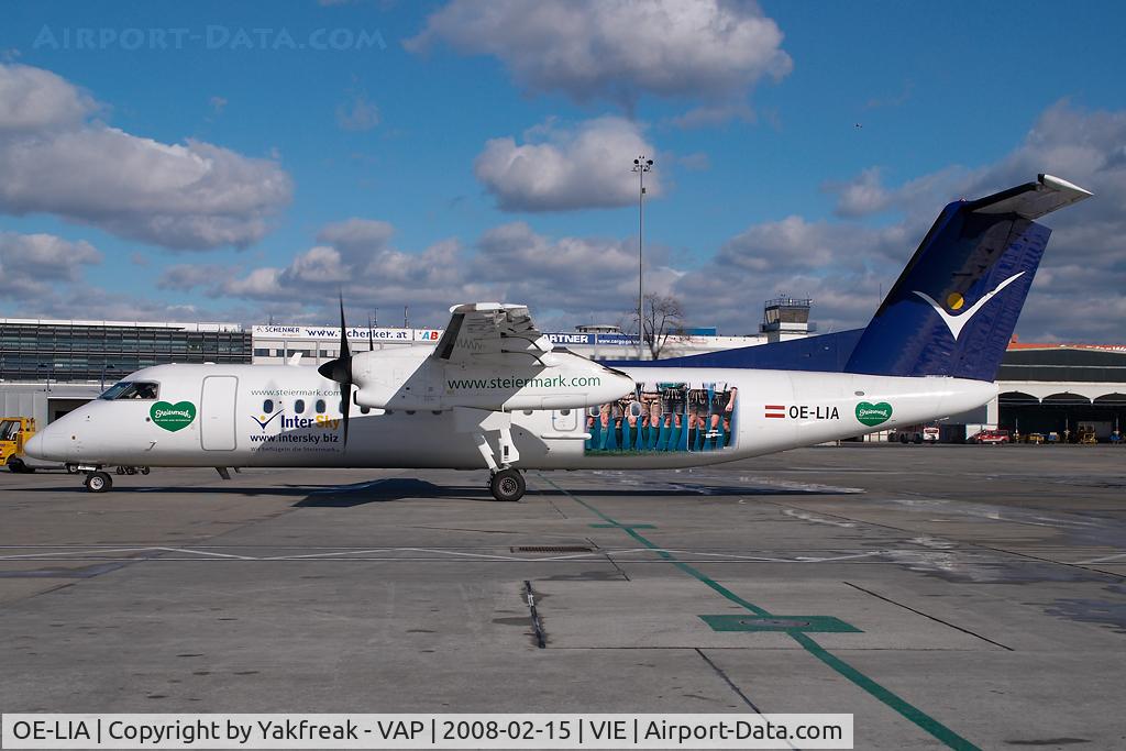 OE-LIA, 1997 De Havilland Canada DHC-8-314 Dash 8 C/N 505, Intersky Dash 8-300