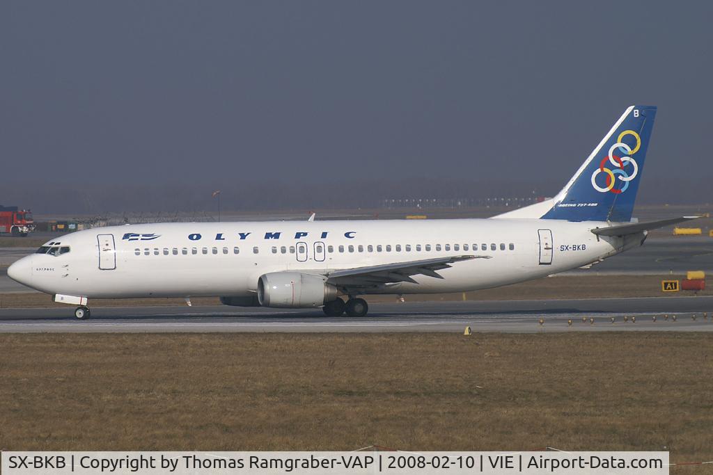 SX-BKB, 1991 Boeing 737-484 C/N 25314/2124, Olympic Boeing 737-400